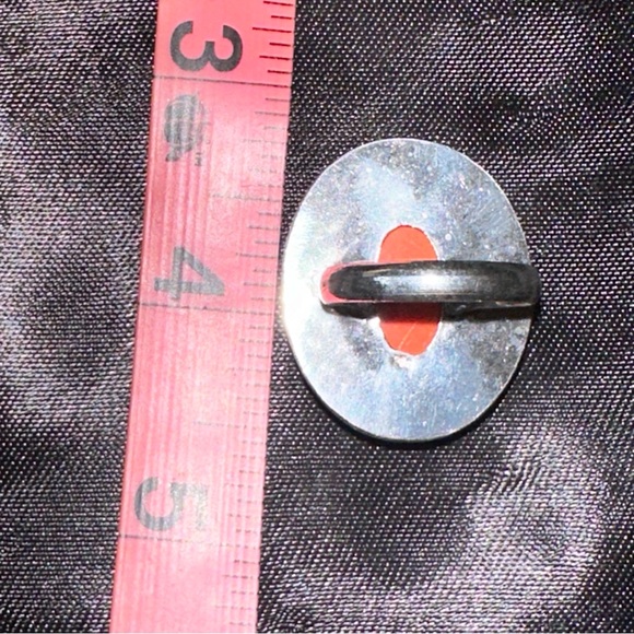 Sale* Carnelian vintage handcrafted ring - Picture 7 of 10